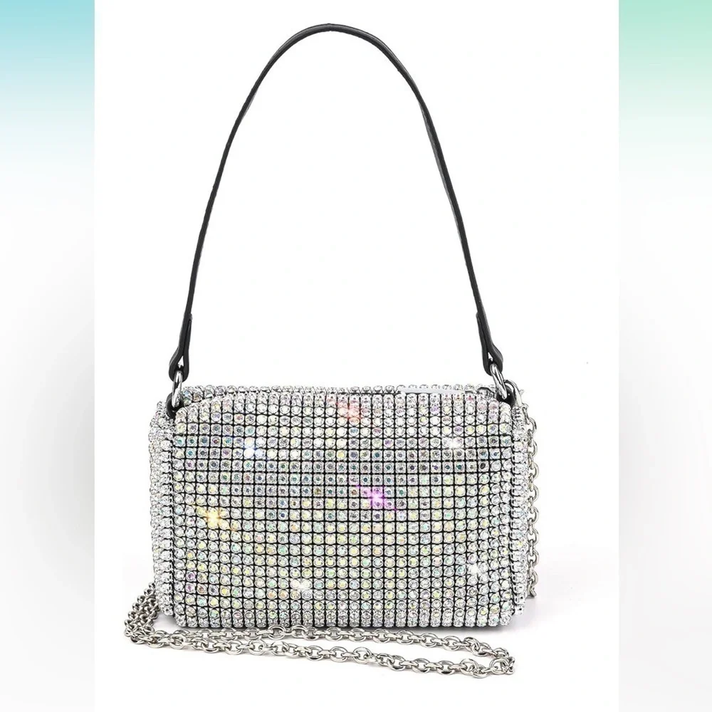 SPARKLING crossbody purse bag - Picture 1 of 12